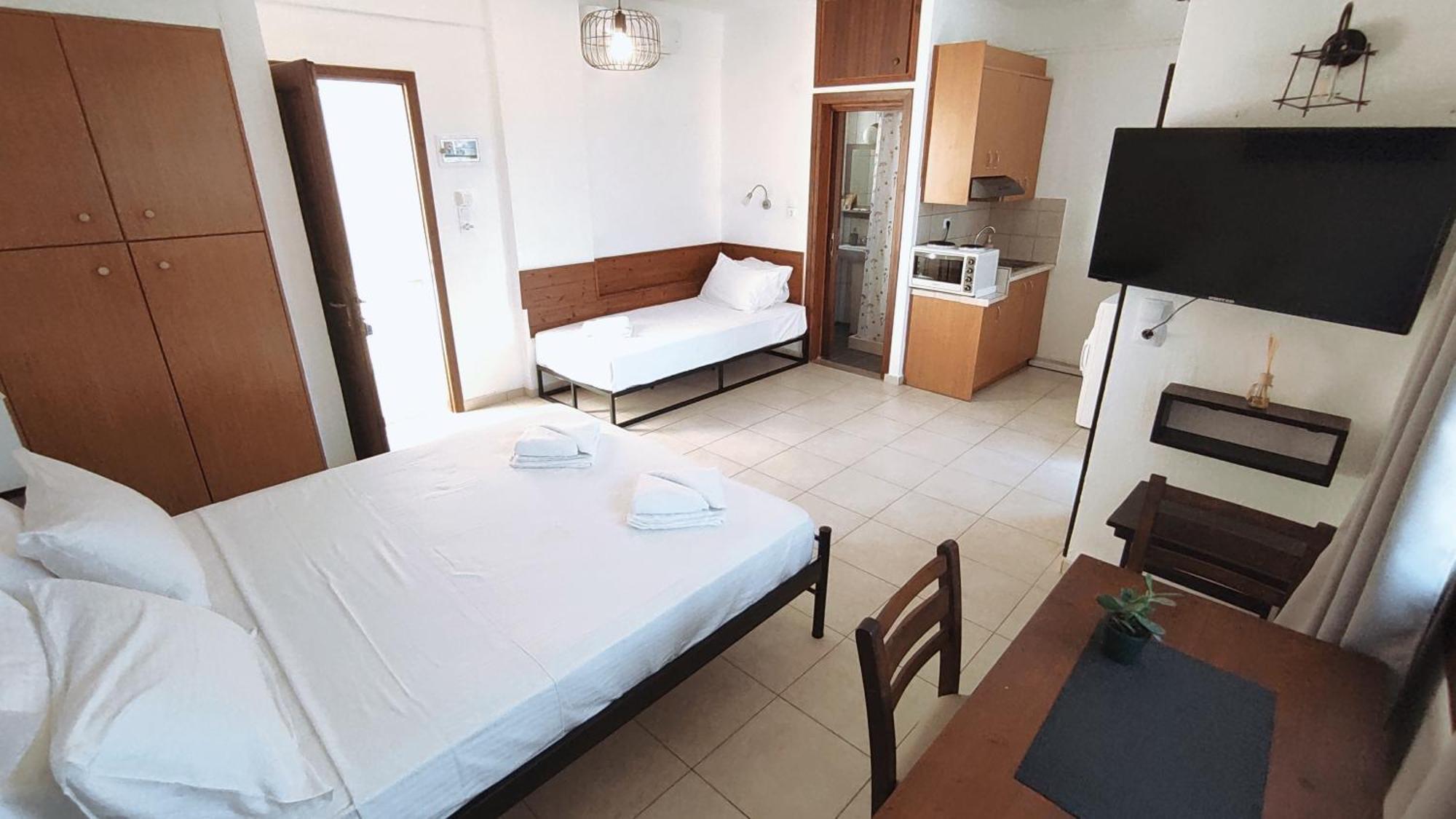 Dedalos N3 Sea View Apartment-30 Metres From The Beach Stalida Exterior photo