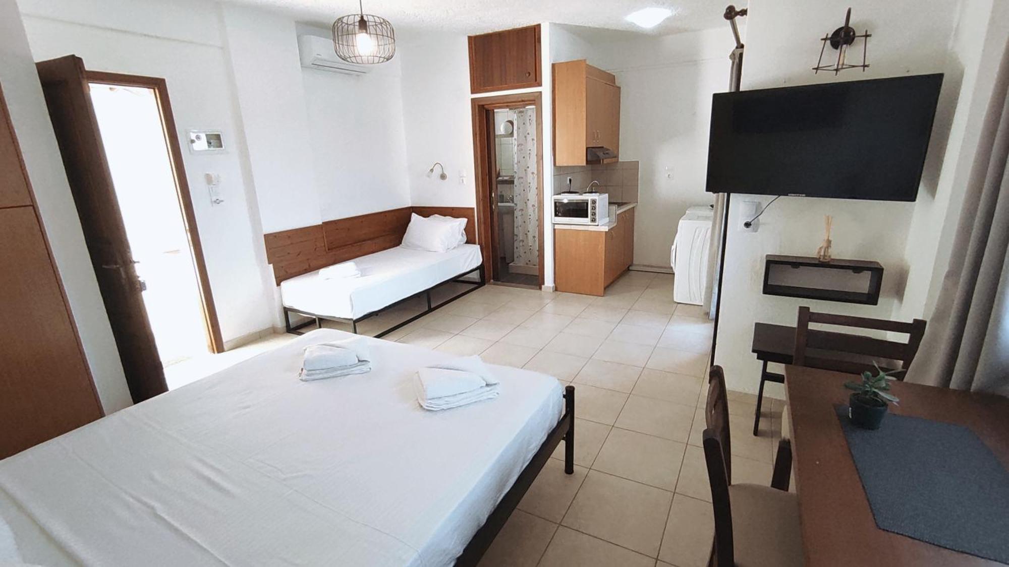 Dedalos N3 Sea View Apartment-30 Metres From The Beach Stalida Exterior photo